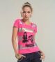 2012 most fashionable o-neck t-shirt for lady's